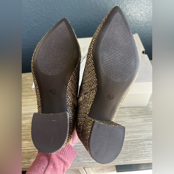 NIB Elegant Women's Sparkle Ankle Booties - Picture 6 of 8
